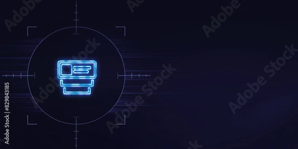 Fototapeta Develop and configure correlation rules to detect patterns indicative of threats across different log sources