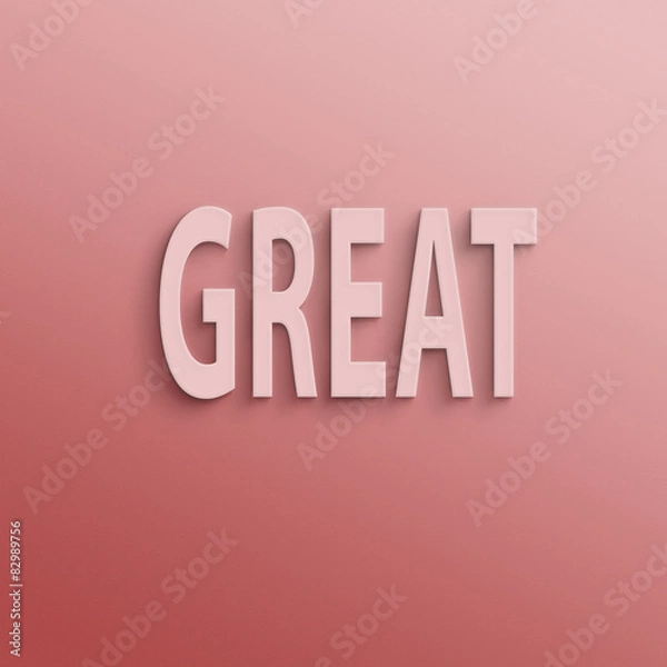 Fototapeta great