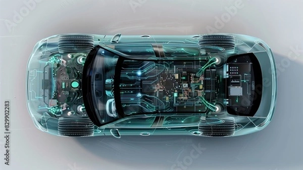 Obraz e/e architecture of software defined vehicle	