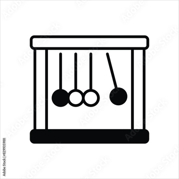 Obraz Pendulum vector icon