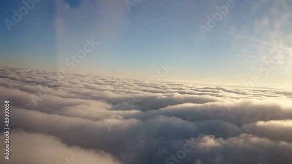 Fototapeta Over the clouds