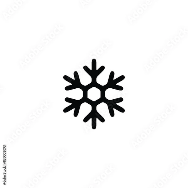 Fototapeta Snow Icon