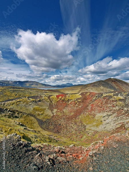 Obraz Volcan d'Islande