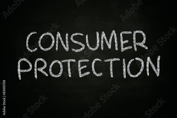 Fototapeta Consumer Protection