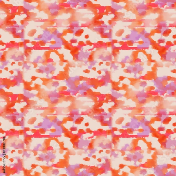 Fototapeta Seamless Print Shibori pattern and tie-dye allover textile Shibori allovers pattern design