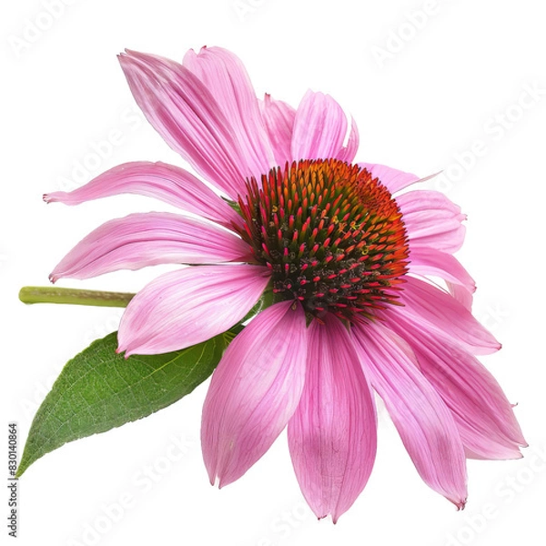 Fototapeta Echinacea isolated on white background