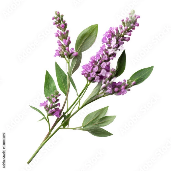 Fototapeta Valerian isolated on white background
