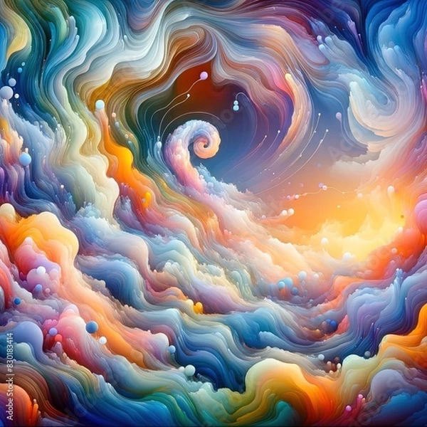 Obraz Serenity Swirls