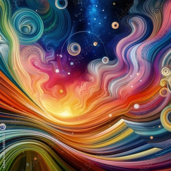 Obraz Serenity Swirls