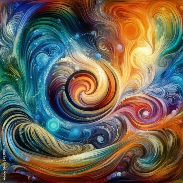 Obraz Serenity Swirls