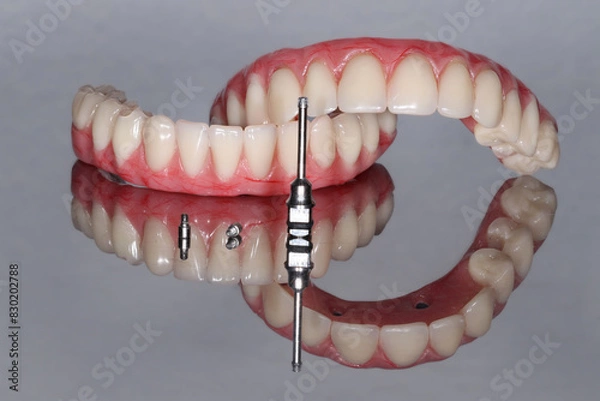 Obraz digital laboratory dentist prosthesis