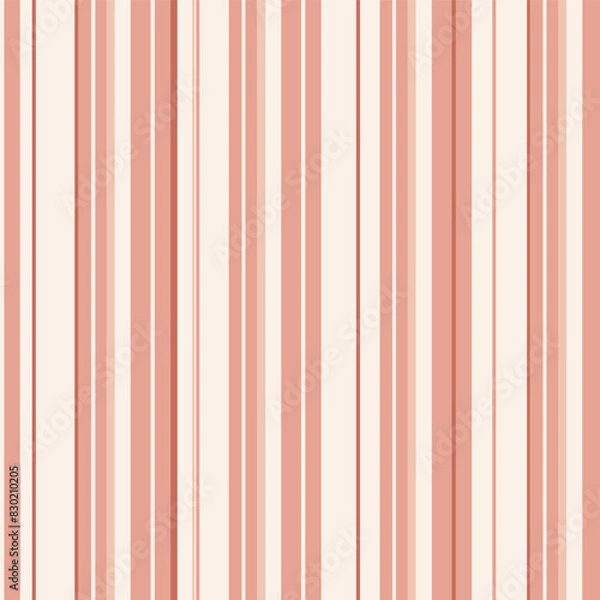 Fototapeta Seamless vector geometric pattern, warm colors boho candy stripes, Vector illustration. Eps 10