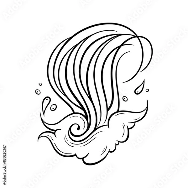 Fototapeta Asian noodles on a cloud illustration vector.
Thai noodles in cloud bowl logo vector design.
Japanese ramen noodles on on a cloud bowl logo design concept. Minimal noodles logo vector.