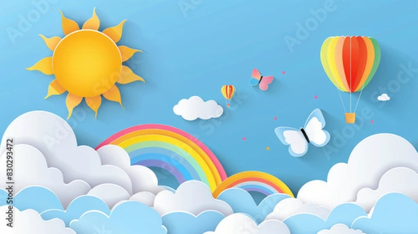 Obraz International children's day concept	
