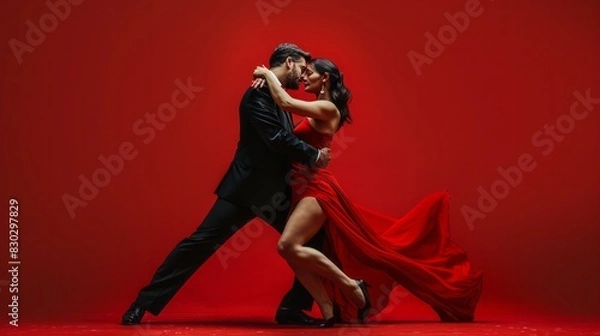 Obraz Tango Elegance: A Dance of Passion