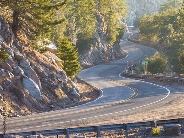 Obraz Curvy Mountain Road