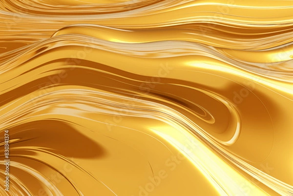 Obraz Liquid Gold Chrome