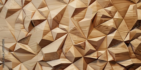 Obraz Geometric Expensive Wood Background