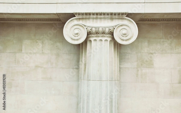 Obraz Antique column in doric style