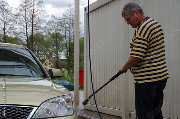 Fototapeta Waschstrasse