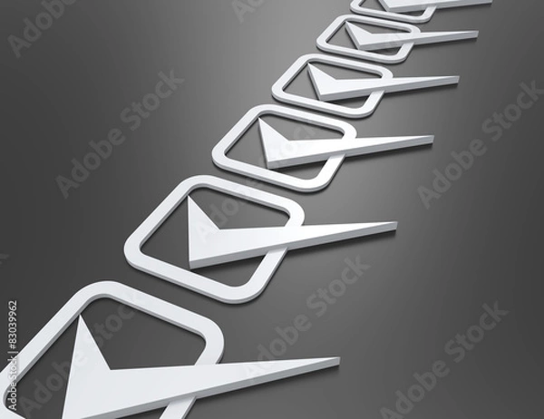 Obraz checklist 3d