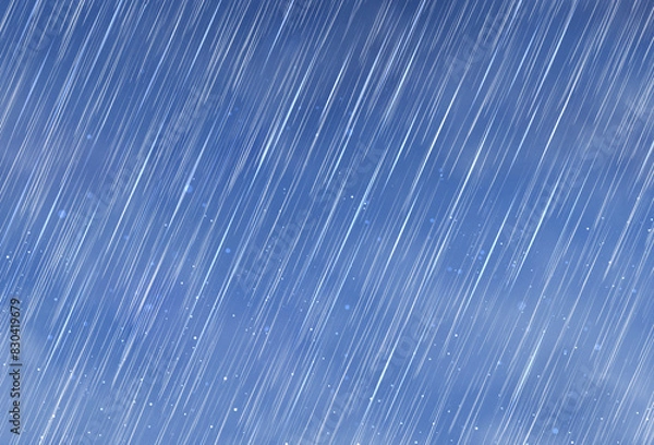 Fototapeta 大雨　豪雨　梅雨　素材　ゲリラ豪雨　集中豪雨　雨粒　しずく　雨の日　雨天　もや　シンプル　抽象的　ポスター
