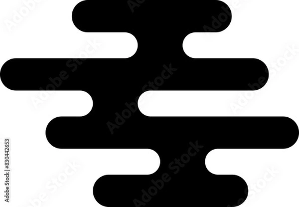 Obraz 和風の雲のアイコン