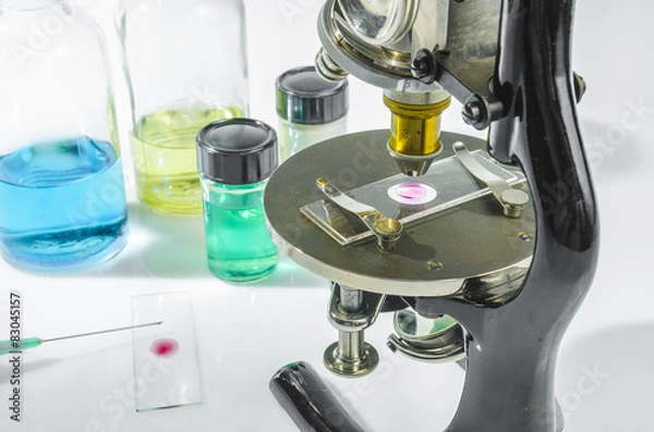 Fototapeta microscope