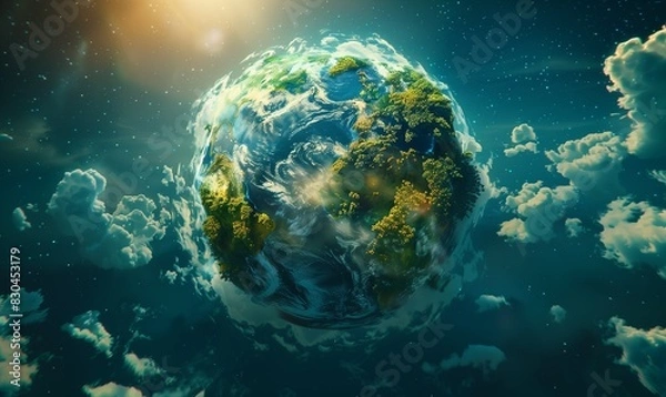 Obraz Green New World 