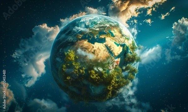 Obraz Green New World 