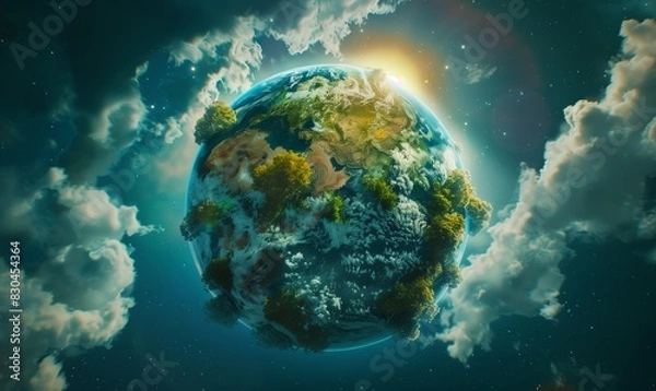 Obraz Green New World 