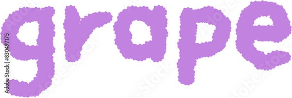 Fototapeta 캘리그라피