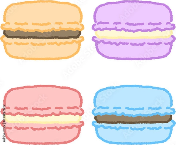 Fototapeta 마카롱