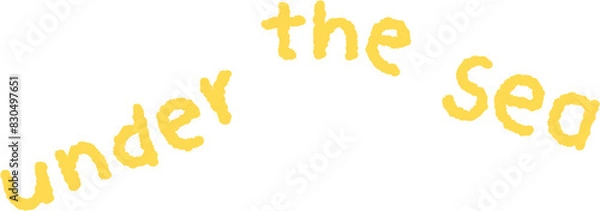 Fototapeta 캘리그라피