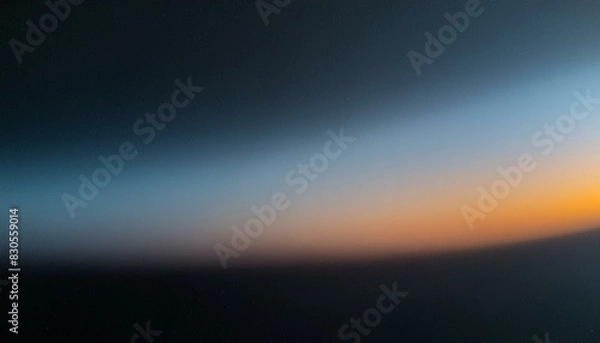 Obraz Blurred Hues: Abstract Orange-Gray Gradient Film Grain
