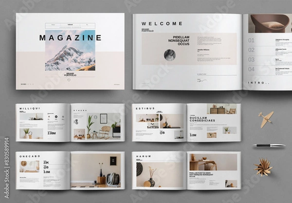 Obraz Magazine Template