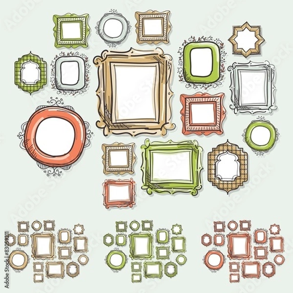 Obraz Ramka w stylu vintage