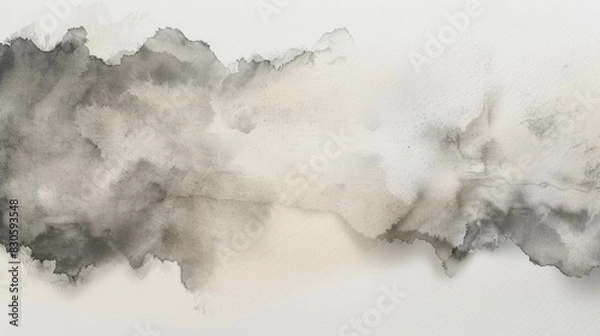 Fototapeta Abstract Watercolor Background Generative AI