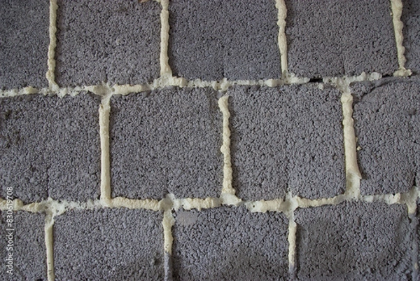 Obraz abstract brick background, cinder block