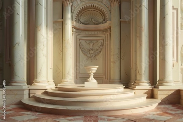 Fototapeta Classical Empty Podium