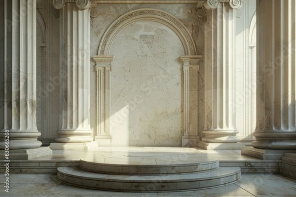 Fototapeta Classical Empty Podium