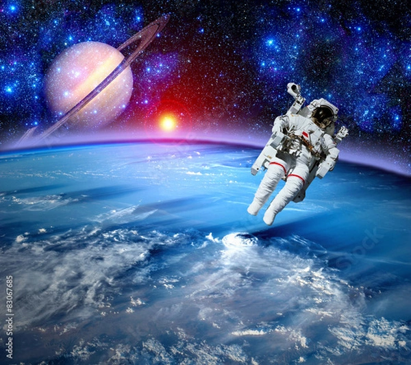 Fototapeta Astronaut Spaceman Outer Space