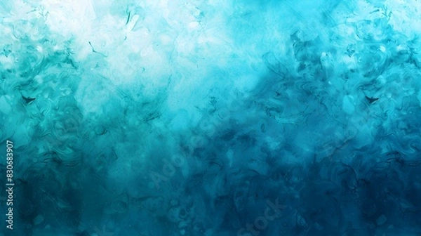 Fototapeta Teal to blue gradient bold design