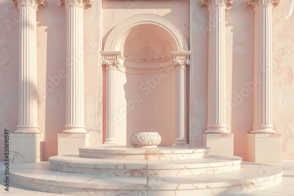 Fototapeta Classical Empty Podium