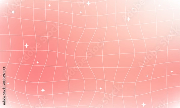 Obraz Abstract y2k wallpaper Iridescent gradient Mesh gradient background