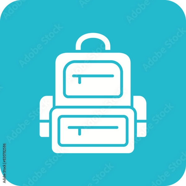 Fototapeta Backpack Icon