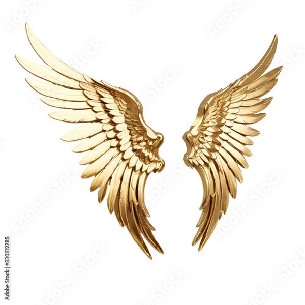 Obraz PNG golden eagle wings