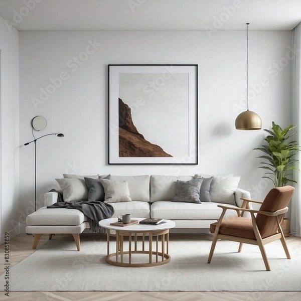 Obraz living room interior