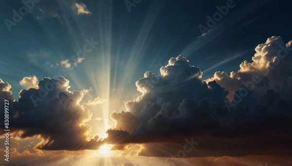 Obraz sunset over the sea