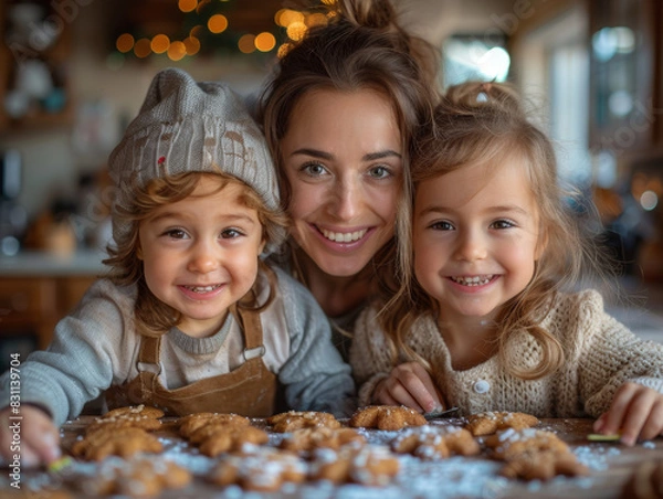 Obraz Baking with Kids
